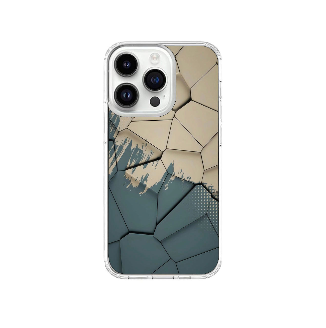 Printed Clear Silicone Cover