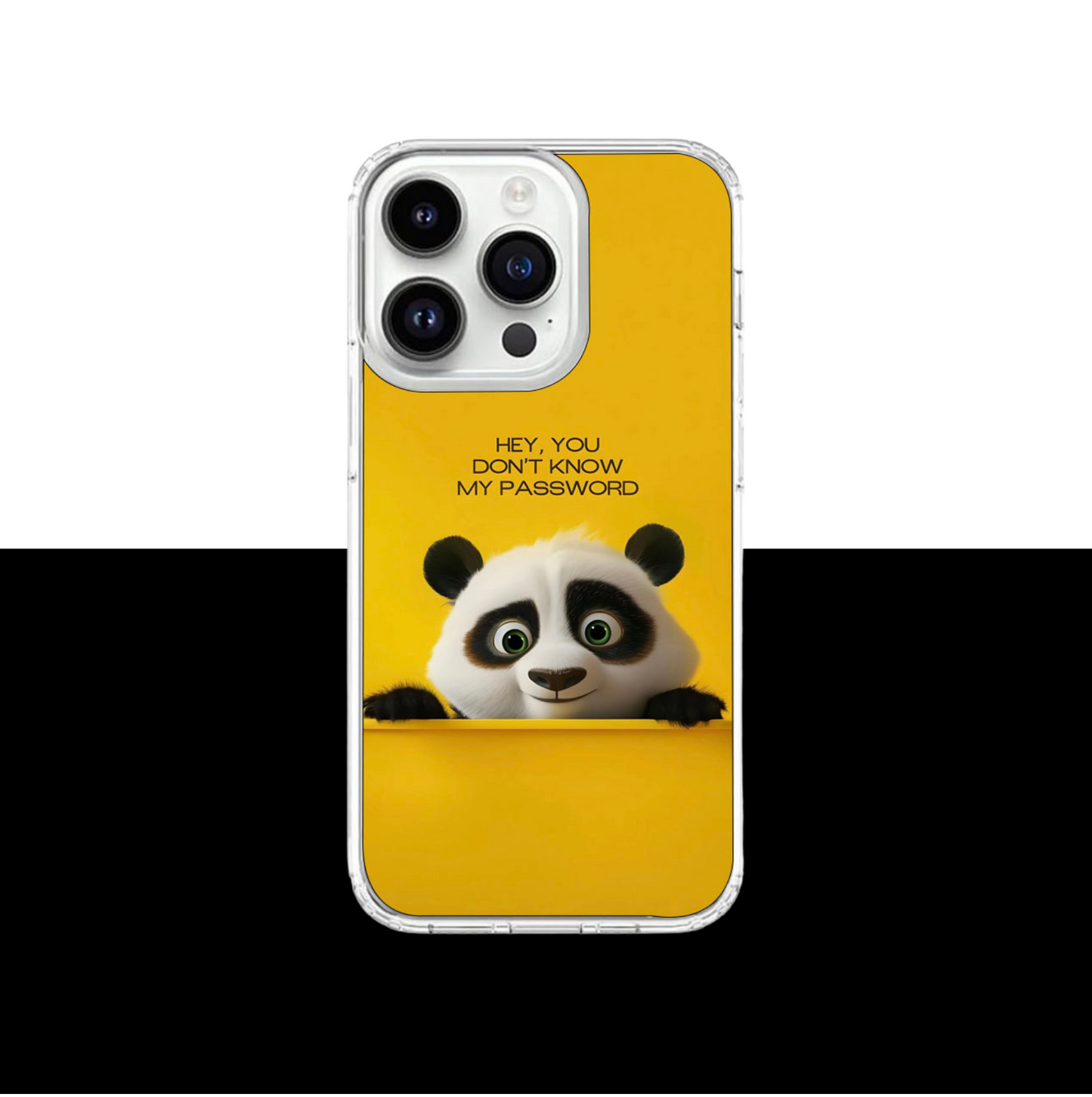 Panda Lover Printed Silicone Cover