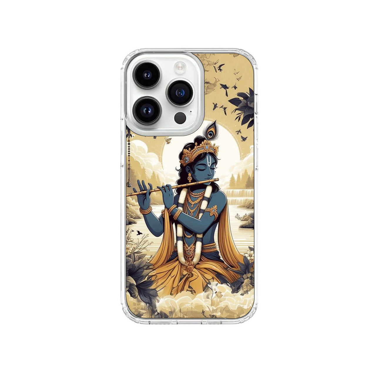 Krishana Crystal Clear Silicone Cover