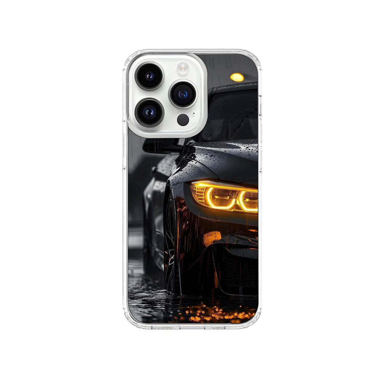 Printed Clear Silicone Cover