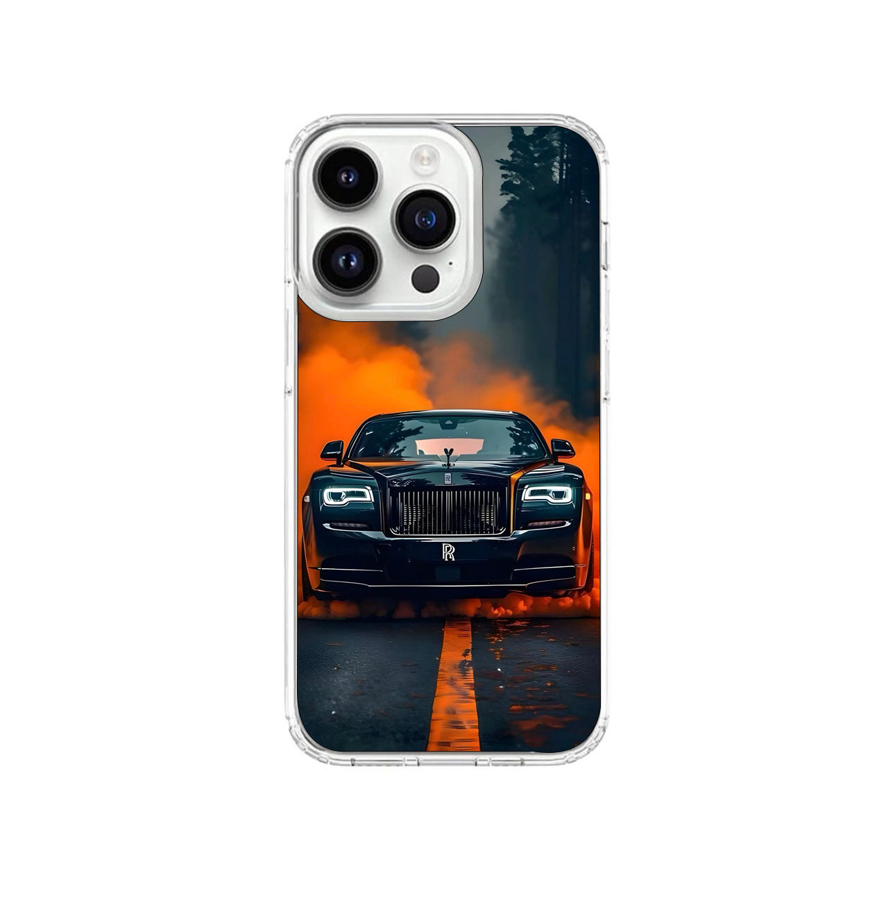 Printed Clear Silicone Cover