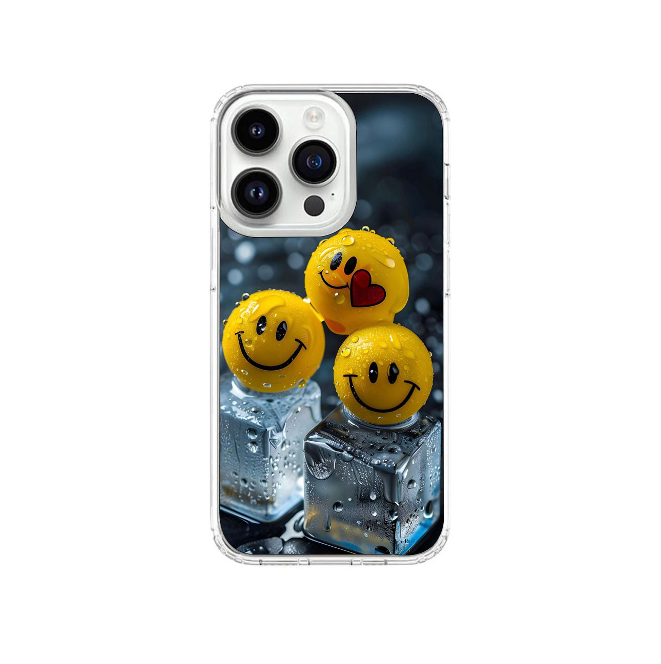 Printed Clear Silicone Cover