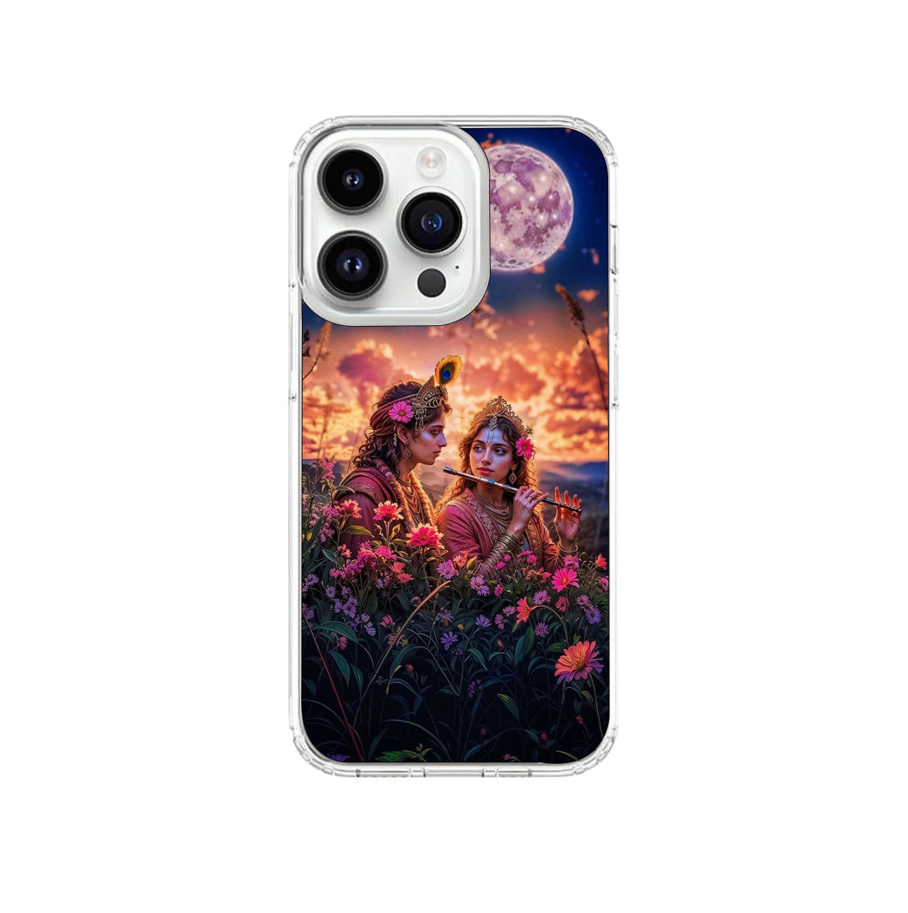 Krishana Crystal Clear Silicone Cover